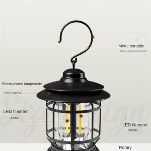 Retro camping lamp（复古野营灯）